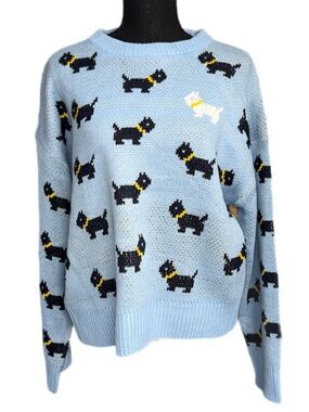 Stranger Things No Boundaries - Dog Pattern Sweater - Size XL